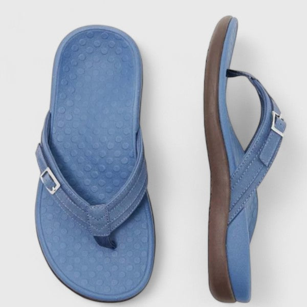 Women's Orthopaedic Flip-Flop Sandals with Adjustable Buckle for Summer