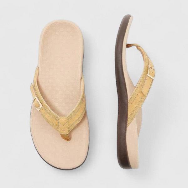 Women's Orthopaedic Flip-Flop Sandals with Adjustable Buckle for Summer