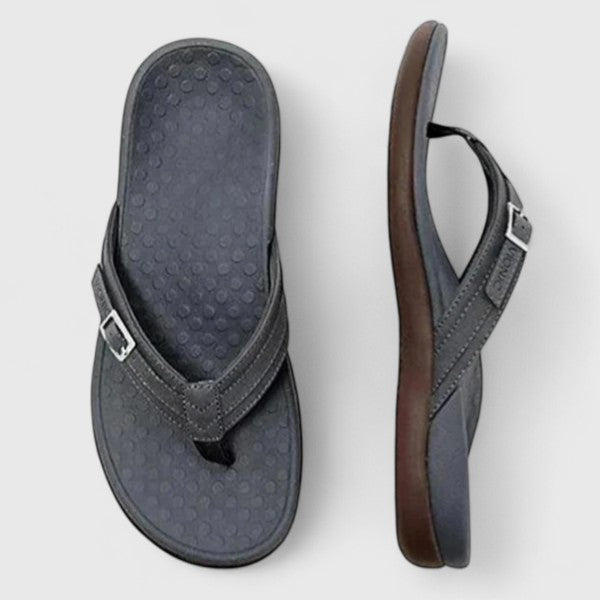 Women's Orthopaedic Flip-Flop Sandals with Adjustable Buckle for Summer