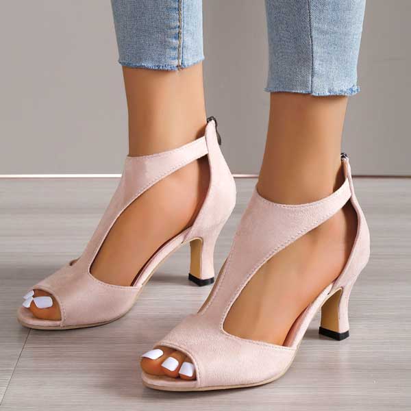 Capri Orthopedic Heel Sandals - Elena Harper