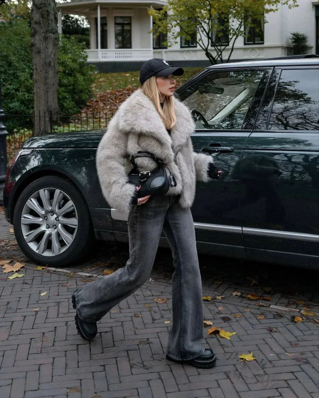 Women's Faux Fur Jacket Olivia - Elena Harper