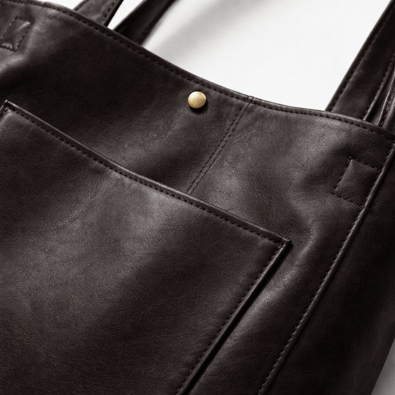 Patricia | Bolso Tote de Cuero de Gran Capacidad para Mujer