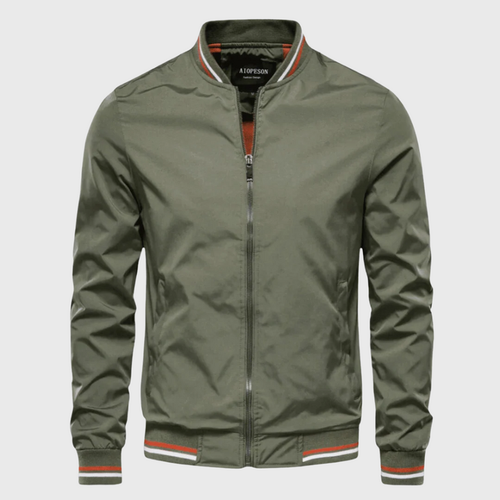 Sébastien - Timeless Zipped Bomber Jacket
