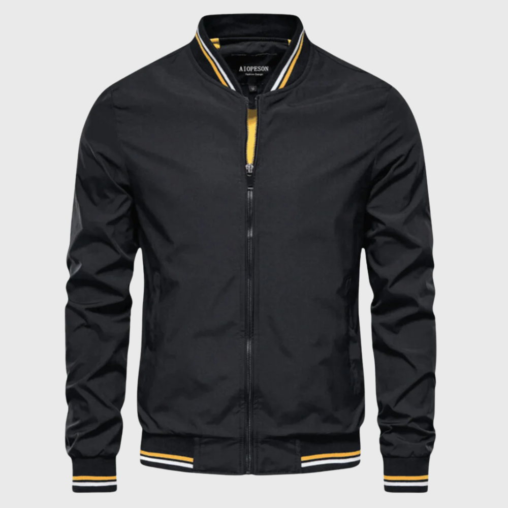 Sébastien - Timeless Zipped Bomber Jacket