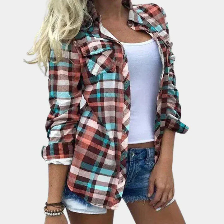 Women's Checkered Shirt – Timeless and Elegant