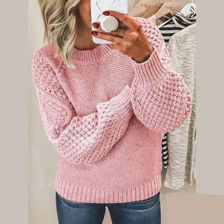PHOEBE Stylish sweater with luxurious softness, view 3 - Elena Harper