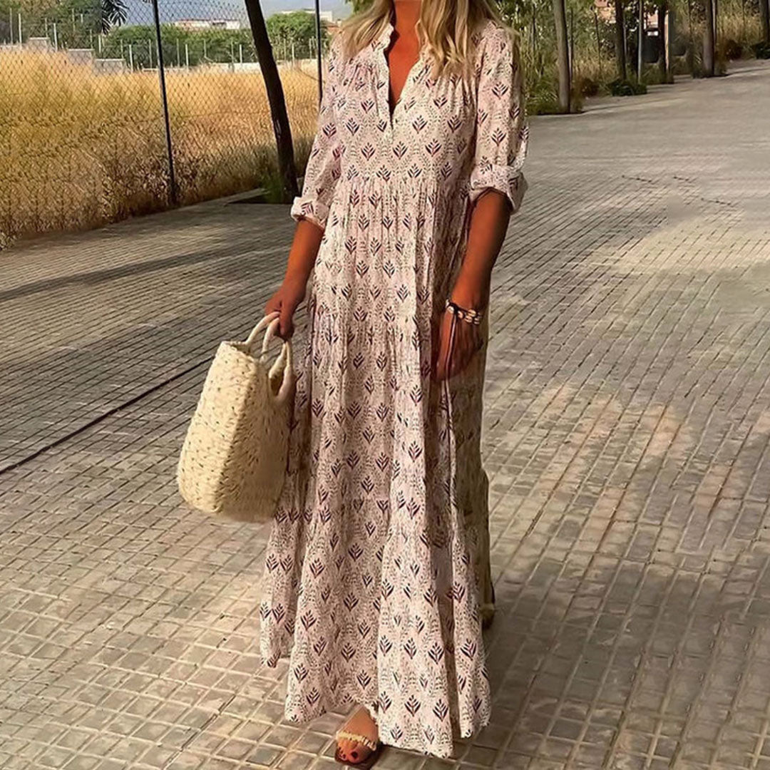 Nyomi - Boho Maxi Dress