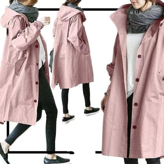 Andréa - Elegant Waterproof Trench Coat