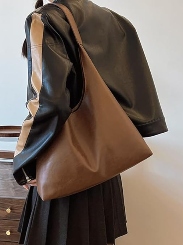 Leather Shoulder Bag for Women