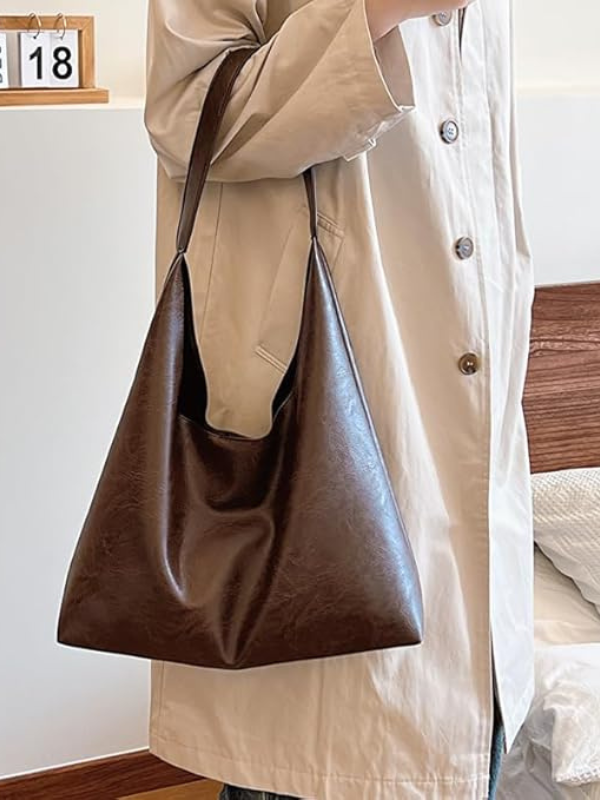 Leather Shoulder Bag for Women