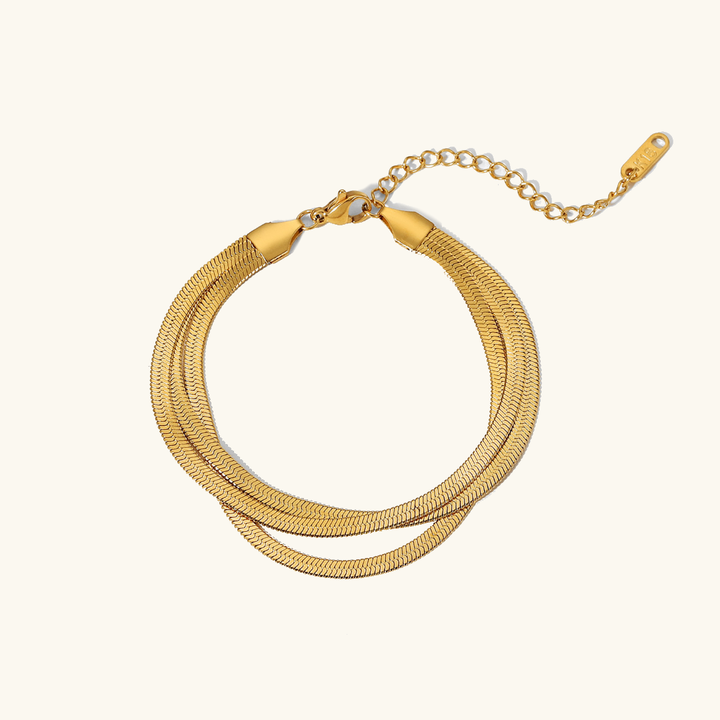 Abela - 3-Layered Strap Bracelet