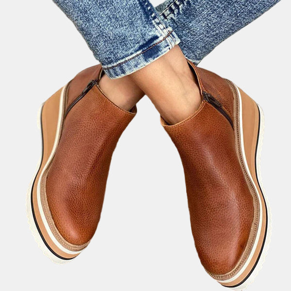 Brooklyn Elegant Ankle Boots, view 6 - Elena Harper