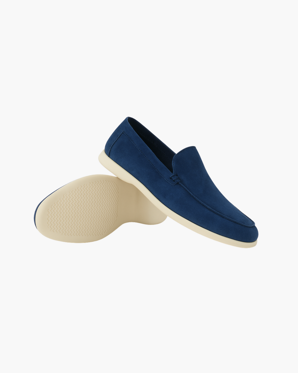 Arthur Leather Suede Loafer, view 7 - Elena Harper