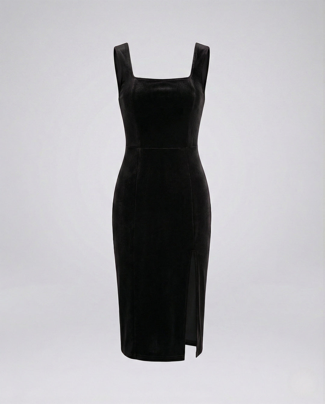 Women's Evening Dress with Slim Fit and Side Slit