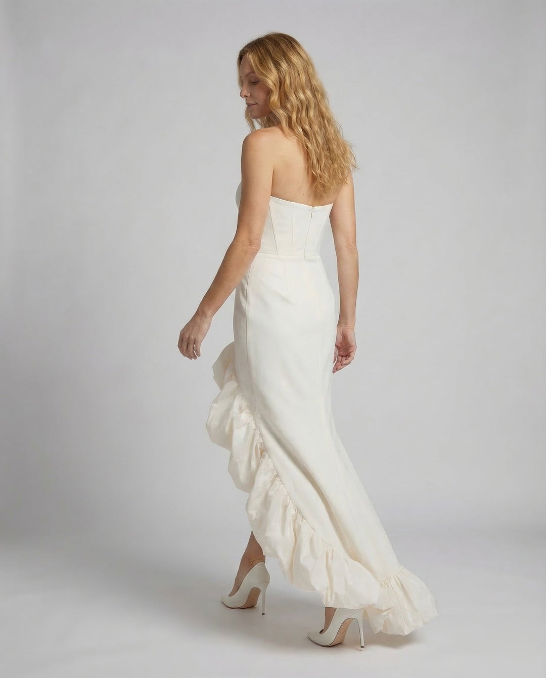 Women’s Strapless Mermaid Evening Dress
