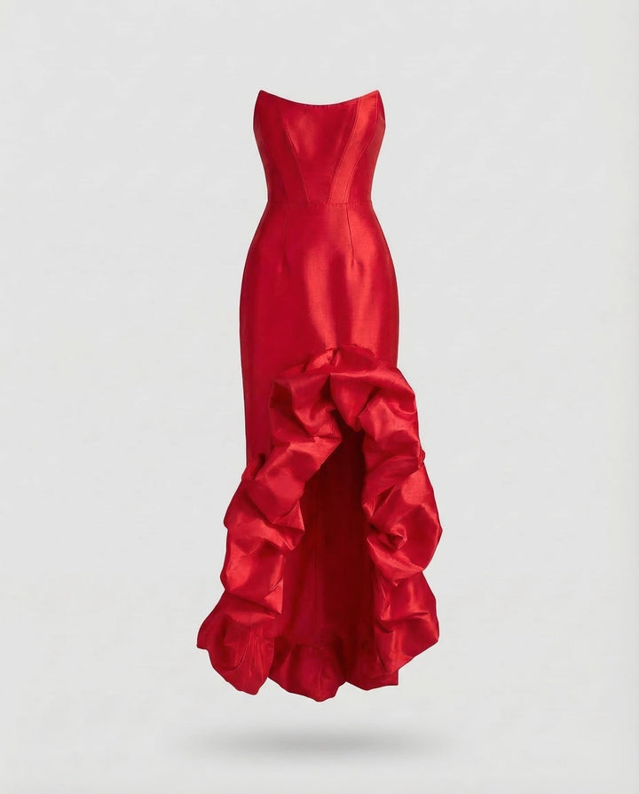 Women’s Strapless Mermaid Evening Dress