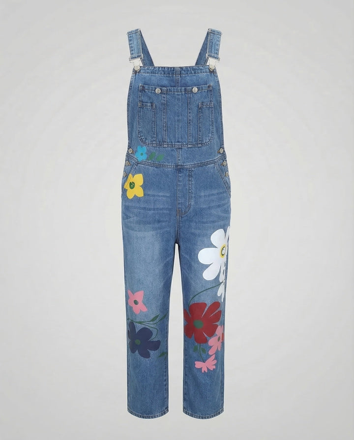 Damen Denim-Overall mit Ärmellos & Stylischem Schnitt | EB