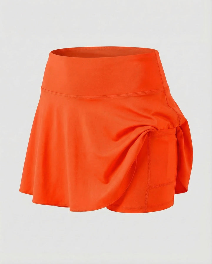 Women's Swim Skort with Integrated Inner Shorts