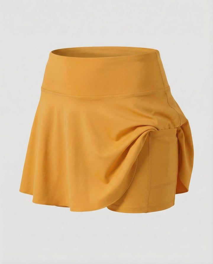 Women's Swim Skort with Integrated Inner Shorts