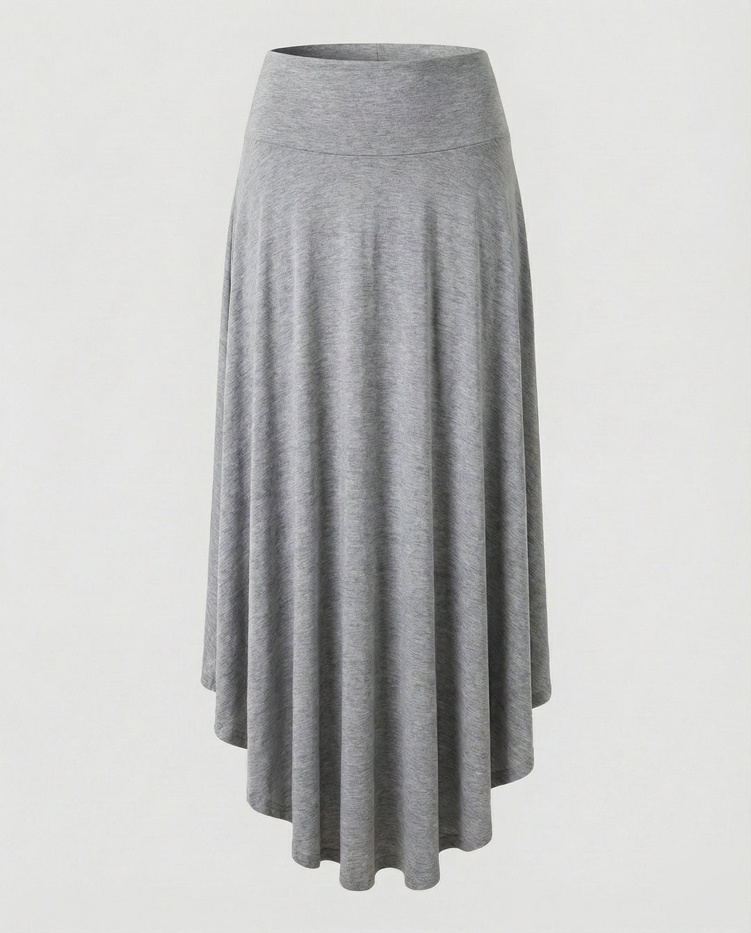 Women's Asymmetrical Maxi Skirt with Flared Hem