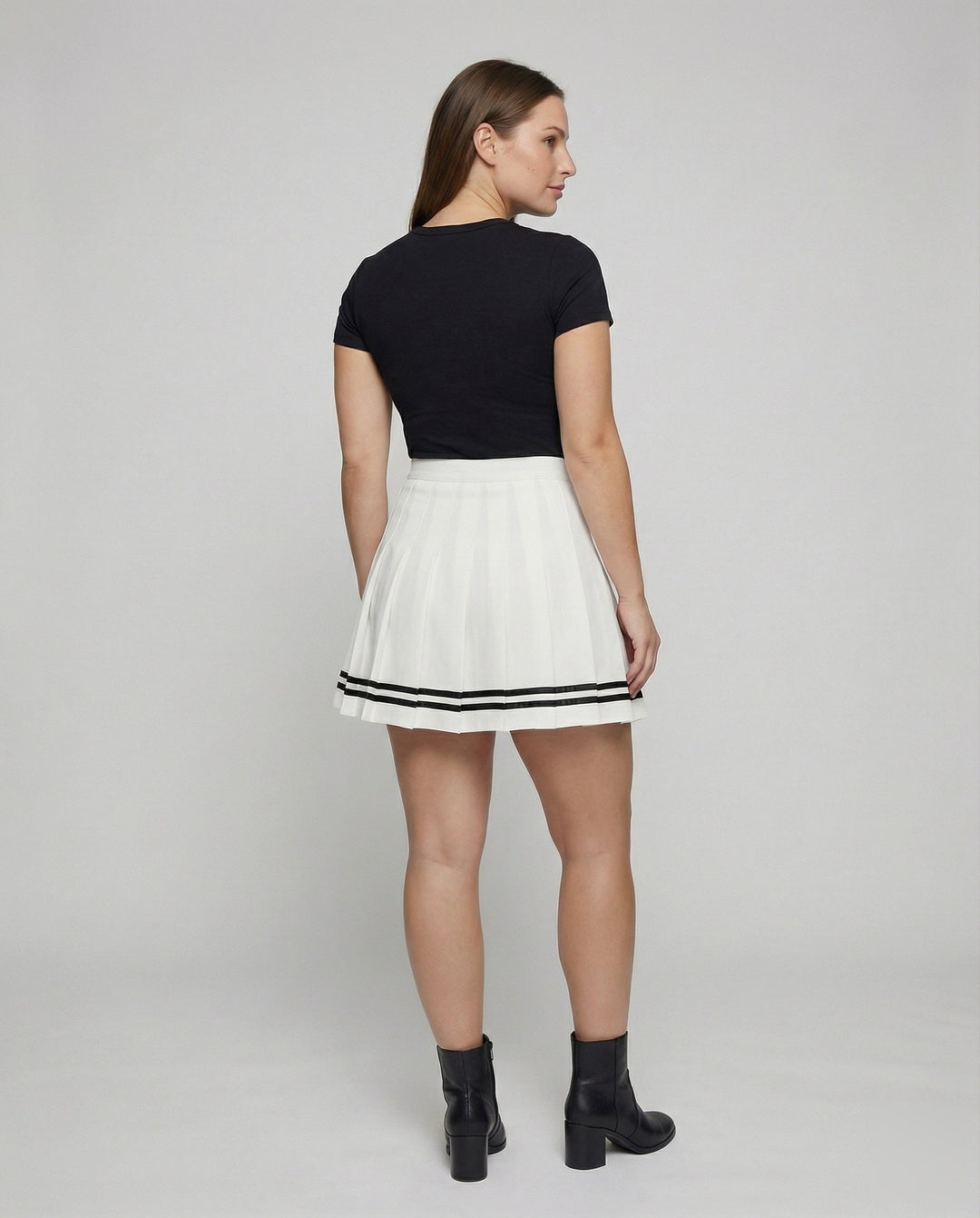 Ladies' Smart Pleated Mini Skirt