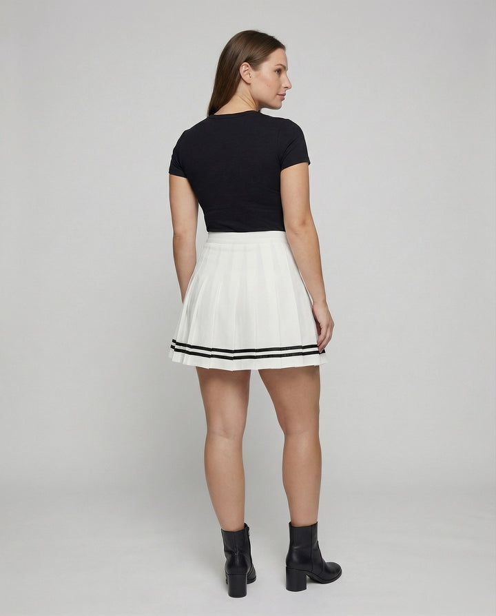 Ladies' Smart Pleated Mini Skirt