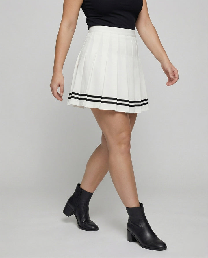 Ladies' Smart Pleated Mini Skirt