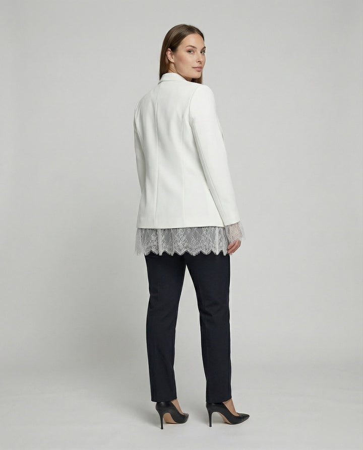 Ladies' Fancy Ruffled Mini Blazer Coat