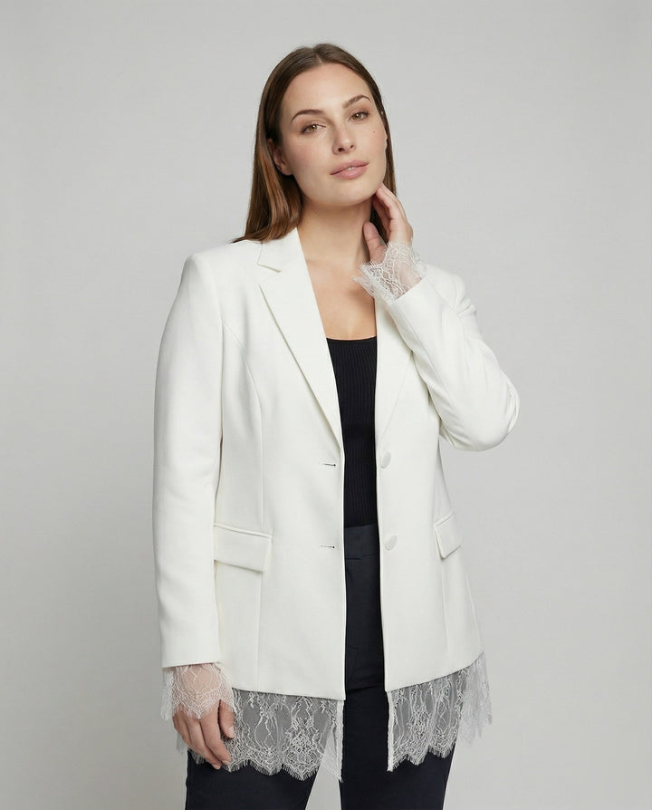 Ladies' Fancy Ruffled Mini Blazer Coat
