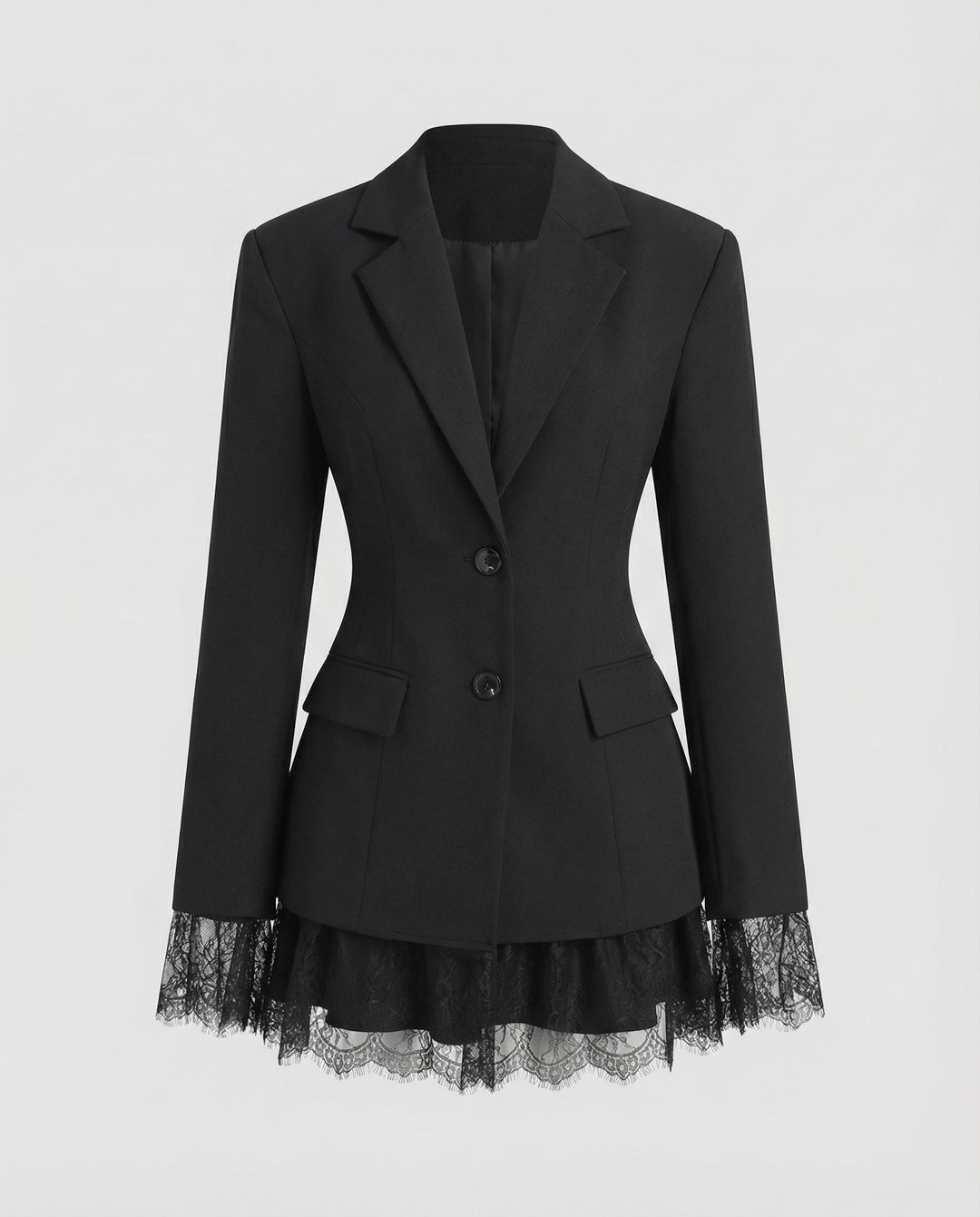 Ladies' Fancy Ruffled Mini Blazer Coat