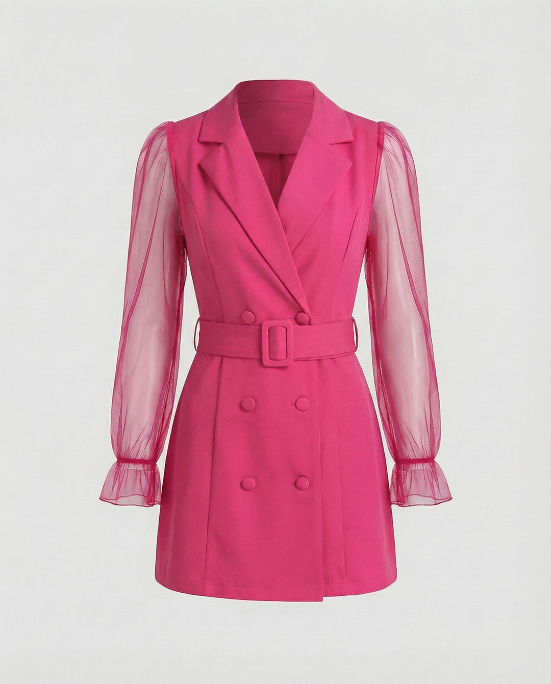 Women's Attractive Blazer Style Mini Dress