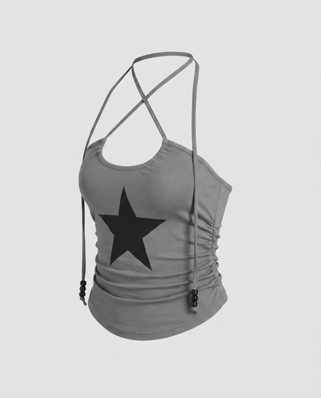 Damen Cropped Top mit einzigartigem Sternen-Design