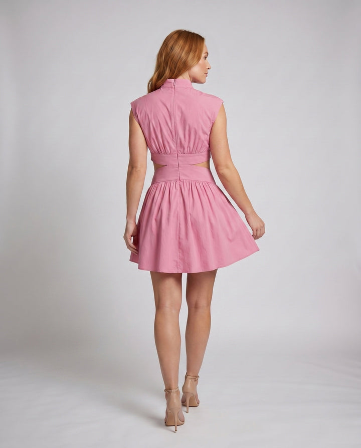 Damen Cut-Out Kleid EB