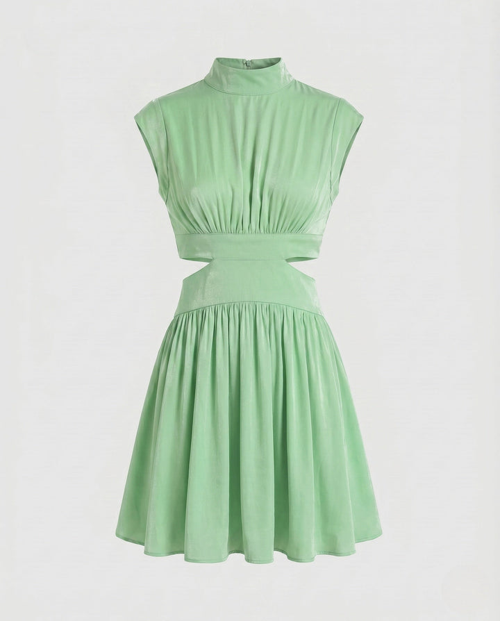 Damen Cut-Out Kleid EB