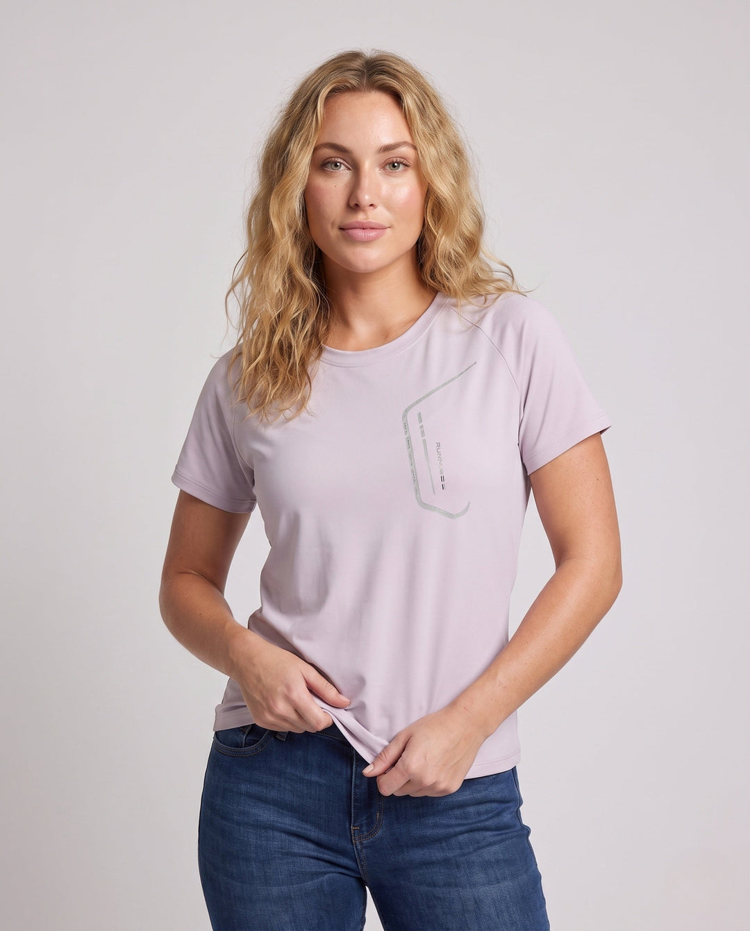 Women's Breathable Sports T-Shirt with Innovative Technology R&B