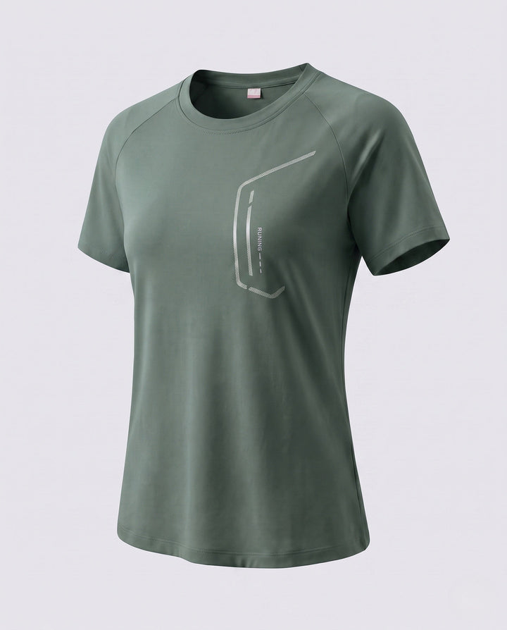 Women's Breathable Sports T-Shirt with Innovative Technology R&B