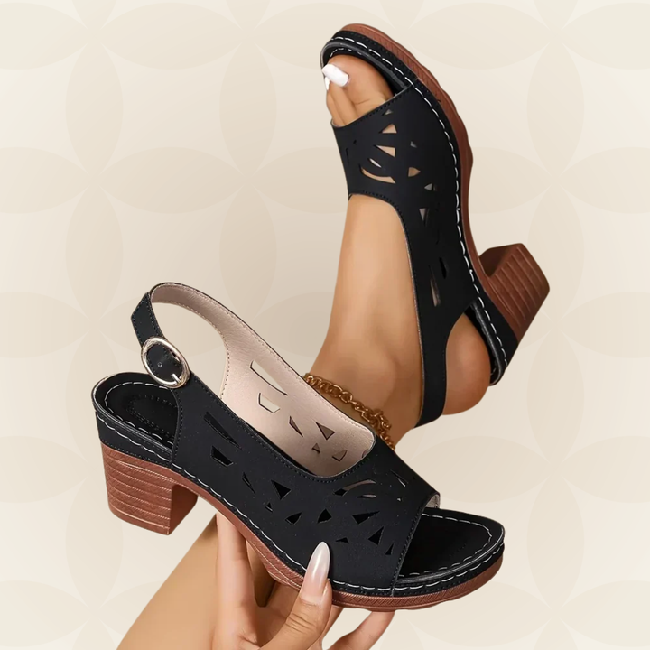 Corrina - Women's Wedge Sandals with Arch Support