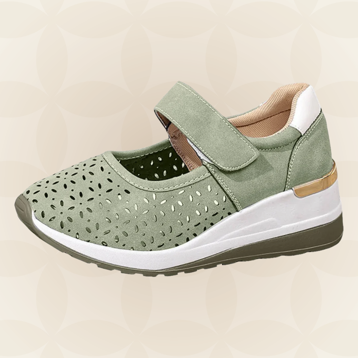 Thea - Women's Airy Orthopaedic Summer Shoes with Footbed