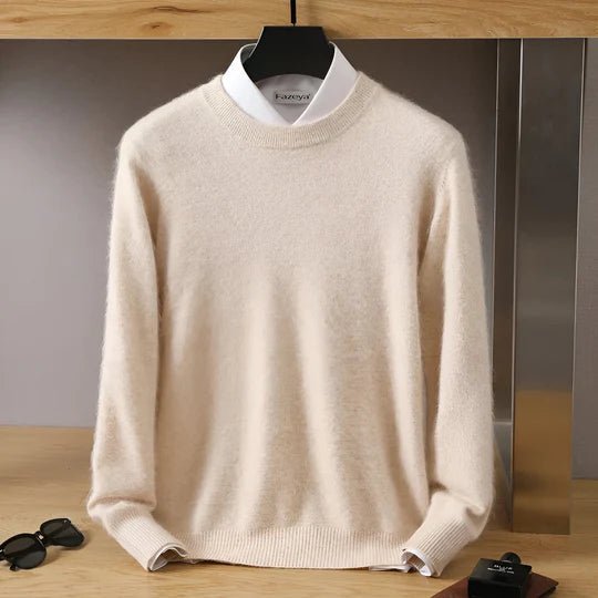 Men's Pullover Crew Neck & Everyday Comfort - Elena Harper