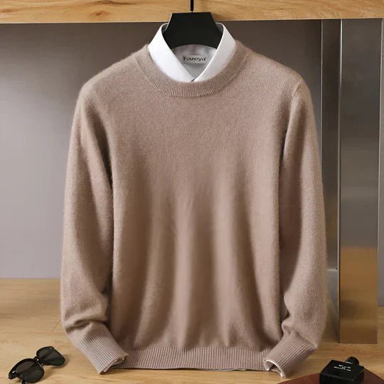 Men's Pullover Crew Neck & Everyday Comfort - Elena Harper