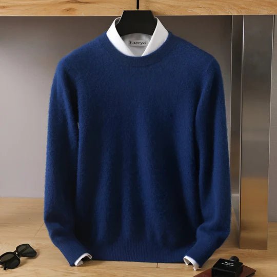 Men's Pullover Crew Neck & Everyday Comfort, view 7 - Elena Harper
