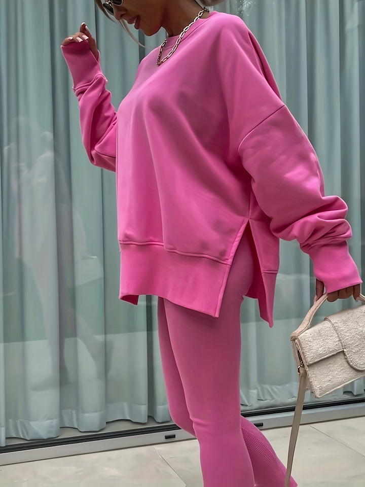 Pullover Set for Women | Two-Piece Set & Relaxed Comfort