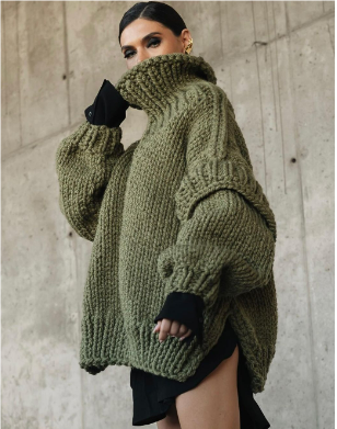 Ivienne - Oversized Knitted Sweater