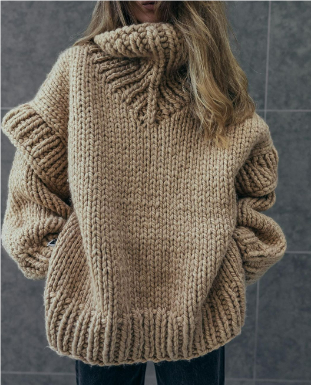 Ivienne - Oversized Knitted Sweater
