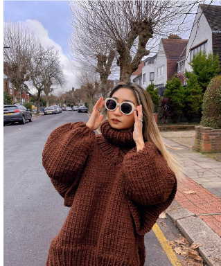 Ivienne - Oversized Knitted Sweater