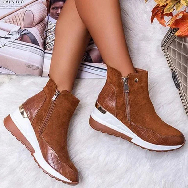 Carla | Orthopaedic Ankle Boots - Combine Elegance and Comfort