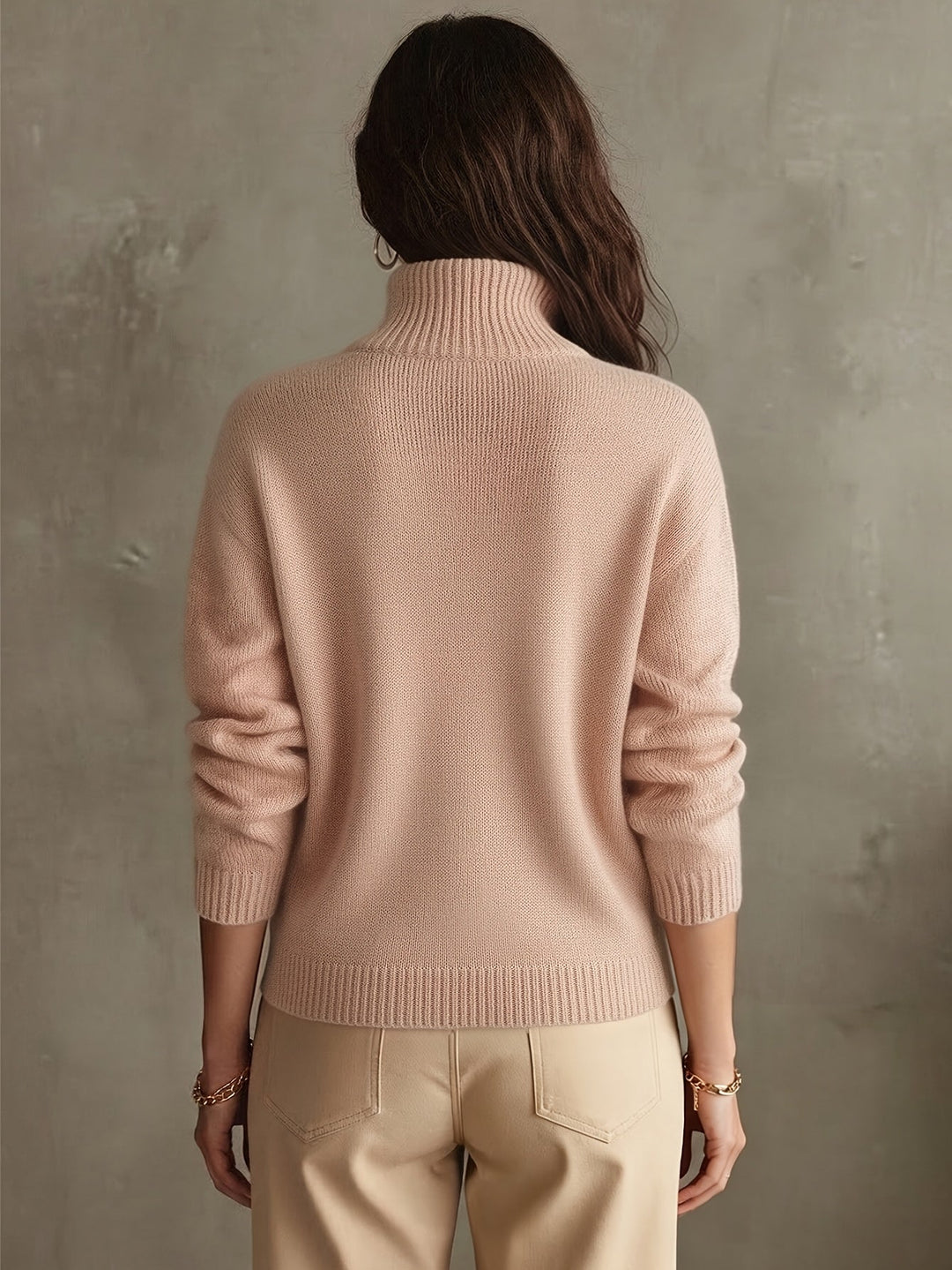 Quarter-Zip Pullover Women | Stand-Up Collar & Soft Comfort