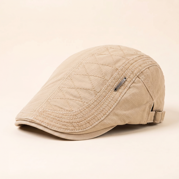 Quilted Cotton Cap