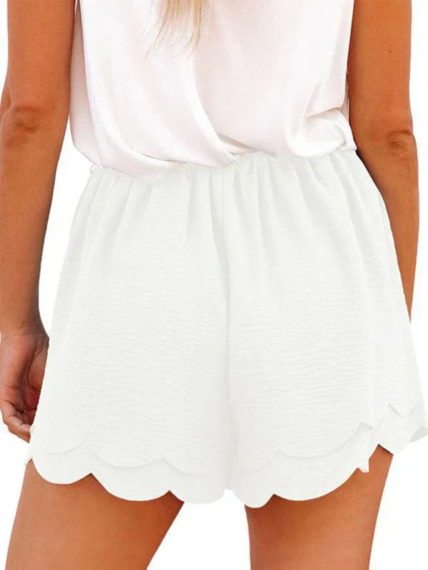 Beverley | Layered Petal Shorts Tie Waist