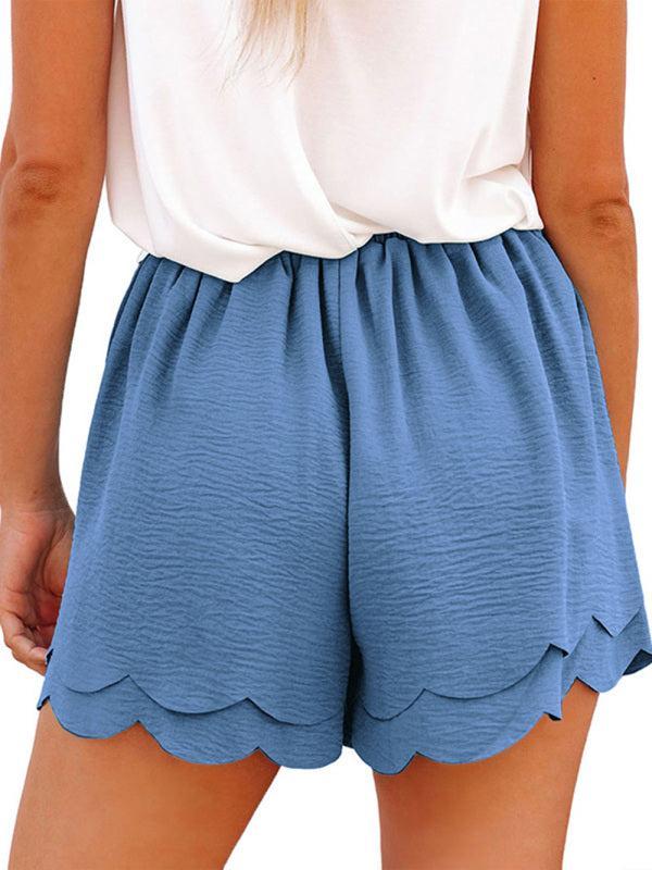 Beverley | Layered Petal Shorts Tie Waist